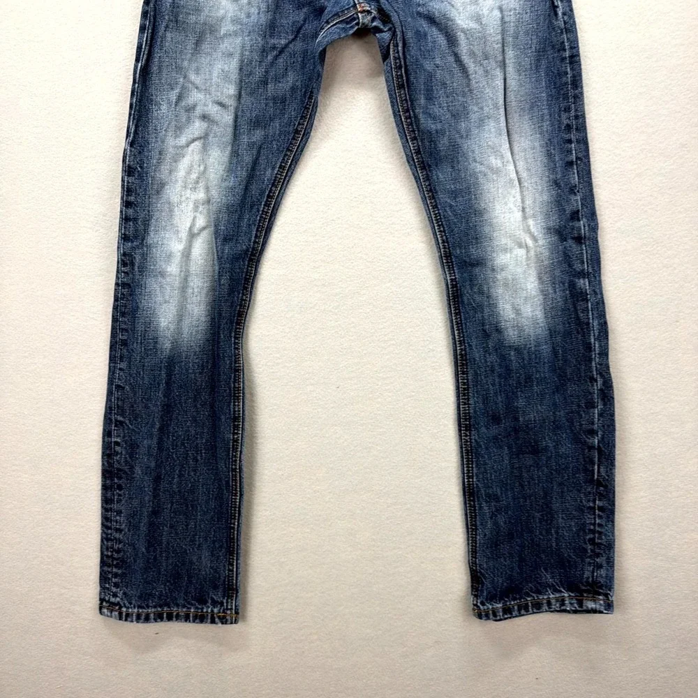 LVD‎ Live Vintage Denim Jeans Mens 32x32 Blue Pants Mid Rise Straight Button Fly